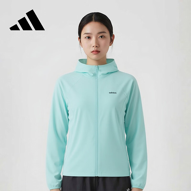 Adidas Unisex Windproof Trendy Cooling Woven Jacket JL8235 for Sports and Outdoors