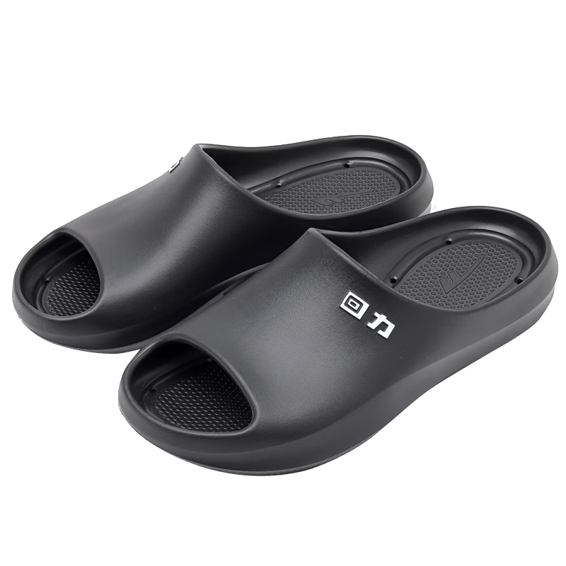 Warrior Professional Non-Slip Slippers Bathroom Outdoor Silent Lightweight Unisex Slippers HL0385 Light Gray Size 40-41