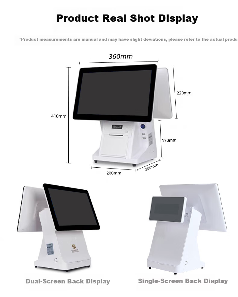 CHANGWANG CW1202 All-in-One Supermarket Cash Register POS System with Weighing, Restaurant Ordering, Meituan Delivery Printing 15