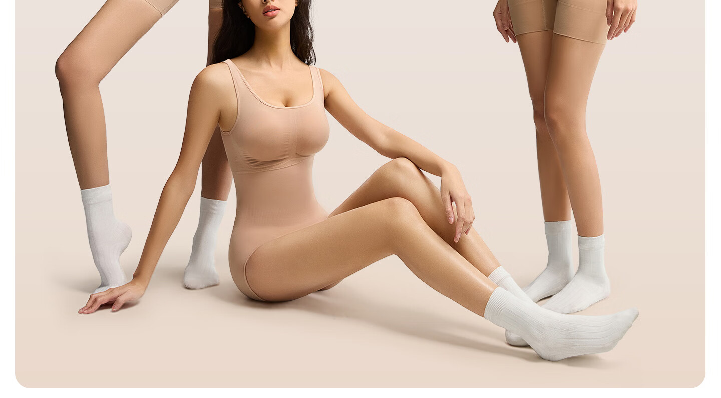 Youkeshu S+ Bandage Abdomen Tummy Control Strong Hip Lift 7A Antibacterial Silk Crotch Seamless Waist Shaping Safety Shorts 2