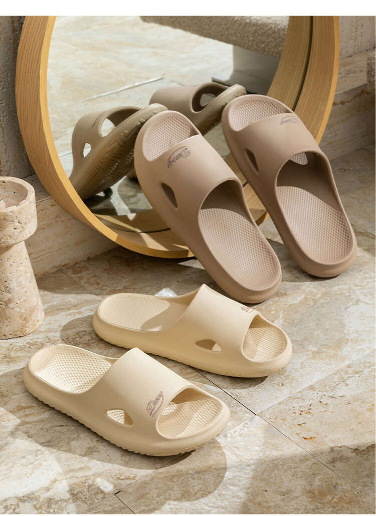 Darcy Sir Women's Summer Indoor Home Thick Sole Bathroom Non-Slip Couple Outdoor Soft Feeling Slippers Men's 12
