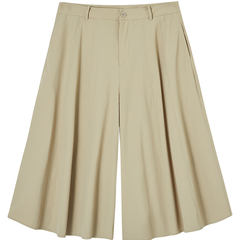 Demana [Anti-Mite Antibacterial] Spring Outdoor Relaxed Wide-Leg Cropped Pants Slim Fit Casual Trousers for Women Premium Style
