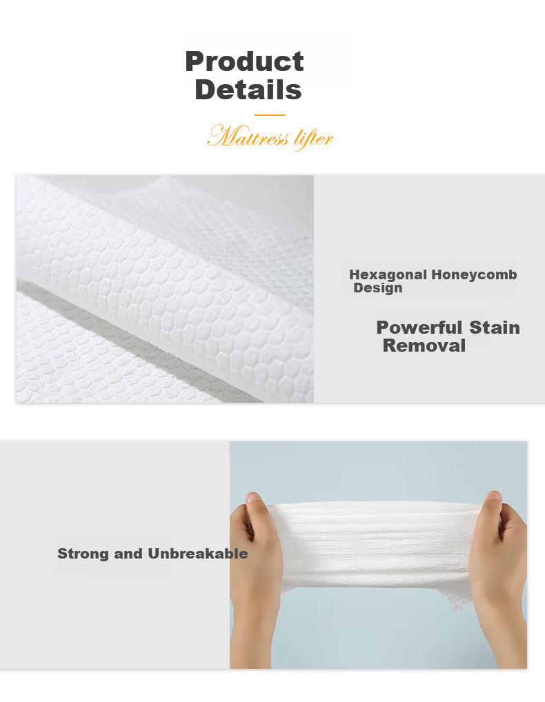 JAJALIN Disposable Foot Wipes Absorbent Foot Bath Towels Hotel Foot Wiping Paper Foot Therapy Lazy Foot Towel 11