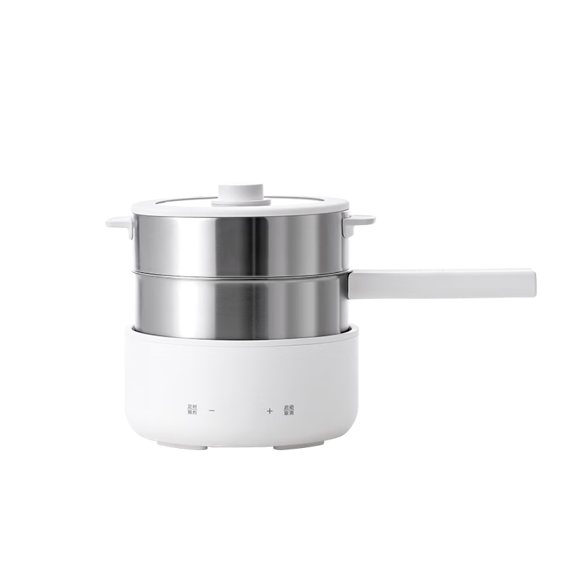 Olayks Instant Price Guarantee 618 IH Electric Cooking Pot Multifunctional 0-Coating 304 Stainless Steel Electric Steamer 2026 New Heating Electric Frying Pan Household Split Induction Cooker Small El