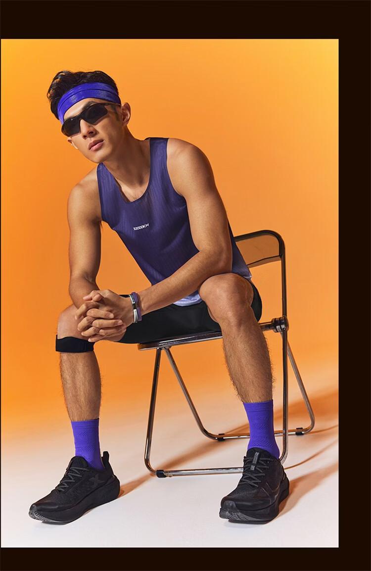 XTEP 2000KM PRO Men's Quick-Dry Vest Sports Sweat-Absorbing Breathable Running Outdoor Training 19