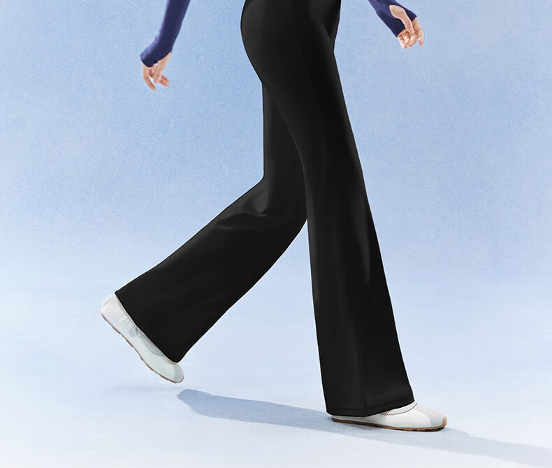 SIINSIIN Yang Mi Style 2026 Spring Autumn New Flared Yoga Pants Women's Shark Flare Trousers 5