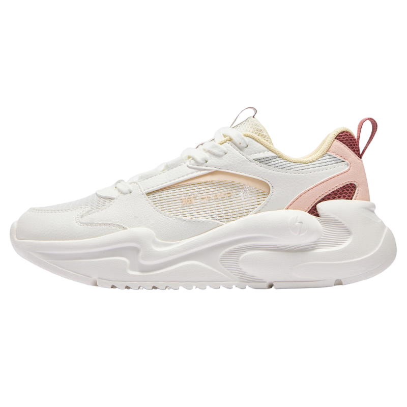 361° Women's Yunshu 3 Spring Summer Retro Thick Sole Casual Versatile Commuter Dad Sneakers 682626707-2