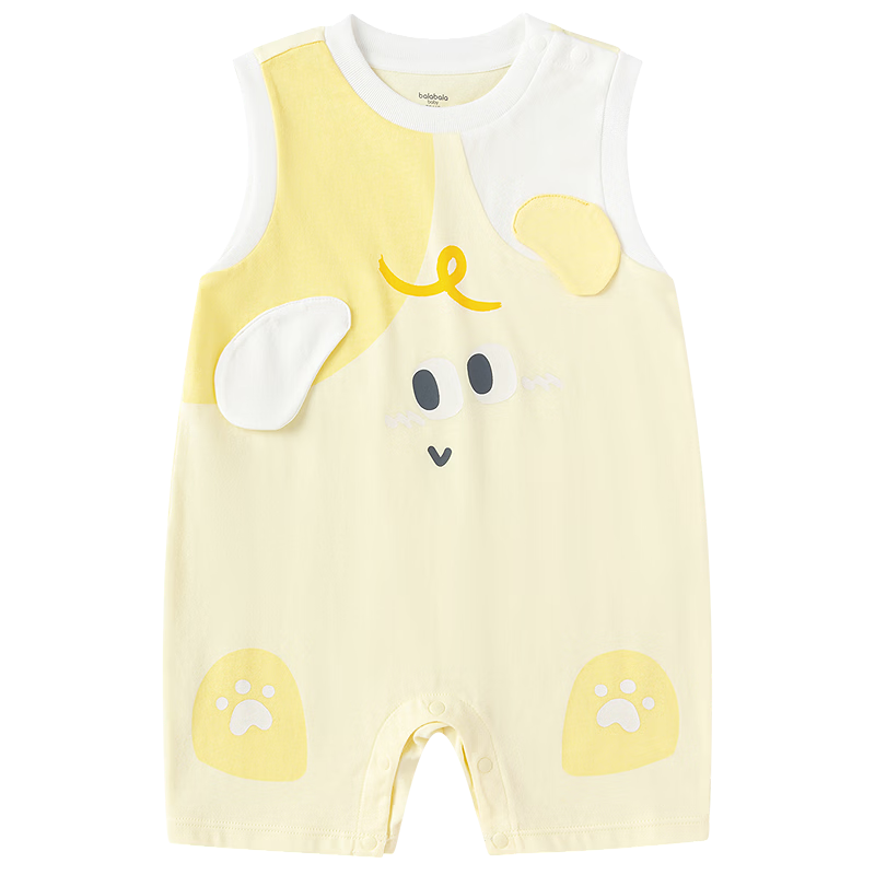 BALABALA Children's Clothing, Baby Romper, Newborn Onesie, Outdoor Baby Clothes, 2026 New Summer Style, Cute Animal Desig