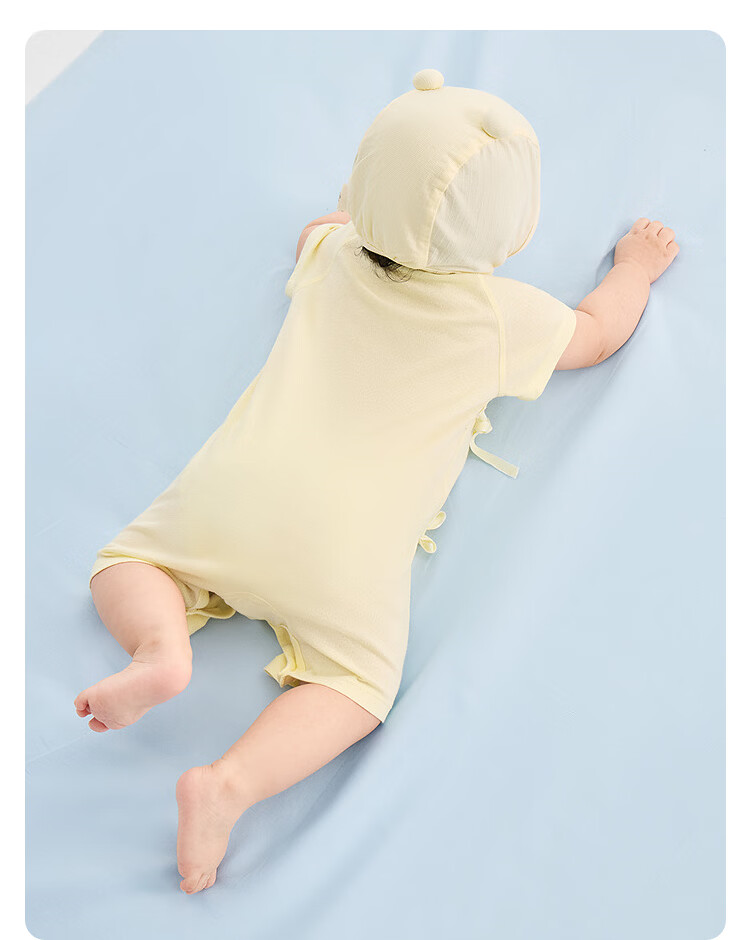 BALABALA Children's Clothing, Baby Romper, Kids' Pure Cotton Breathable, 2026 Summer New, Newborn Clothes, Top, Soft, Cute And Adorable 14