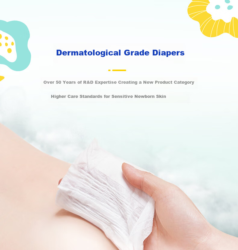 Phoebe Chamomile Gentle Baby Diapers NB15 5