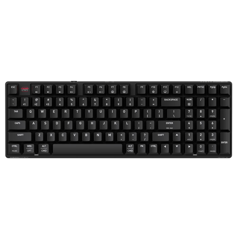 CHERRY K37B Wireless Bluetooth Tri-Mode MAC Keyboard RGB Backlit Mechanical Feel 98-Key Efficient Layout WIN/MAC Compatible