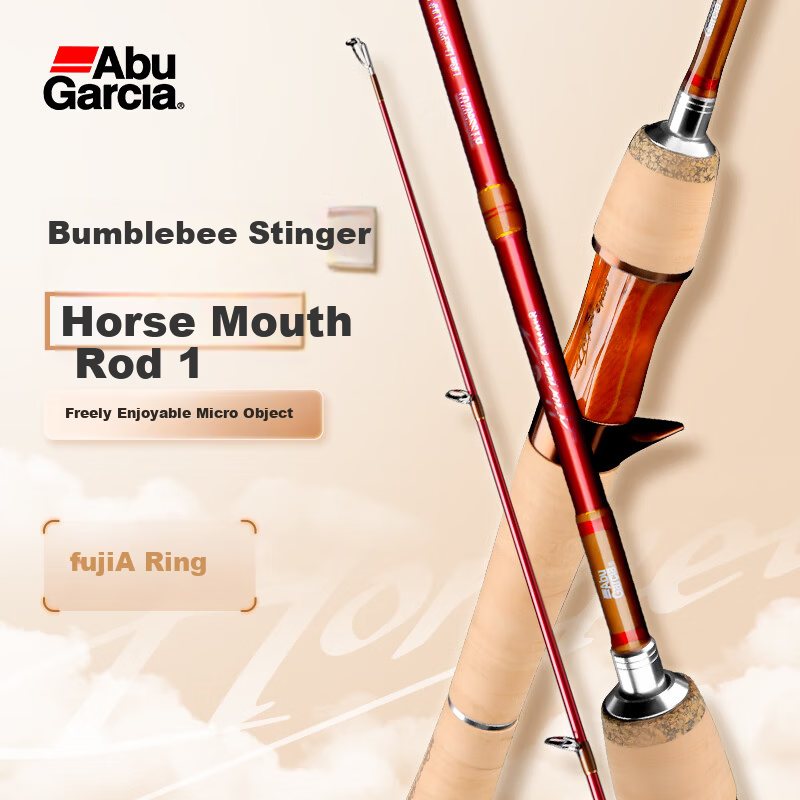 ABU GARCIA Abu Bumblebee Stinger Fuji A-Ring Bracket Micro Fishing Lure Rod 1.98m Straight Handle L Action