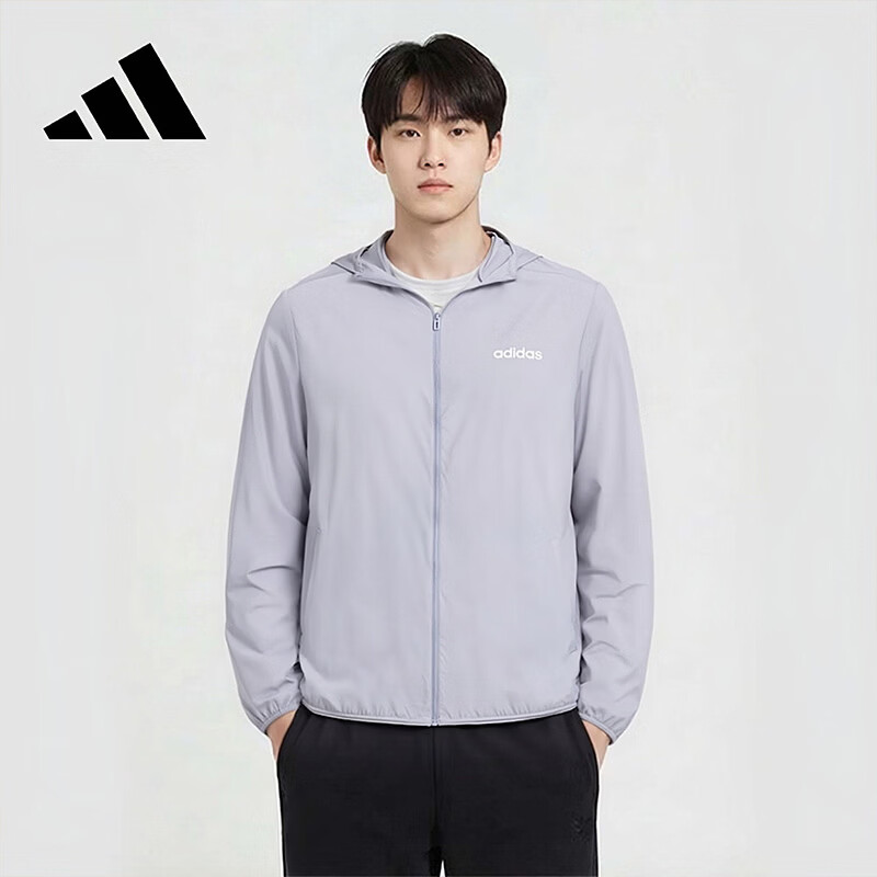 Adidas Unisex Windproof Trendy Cooling Woven Jacket JL8231 for Sports and Outdoors