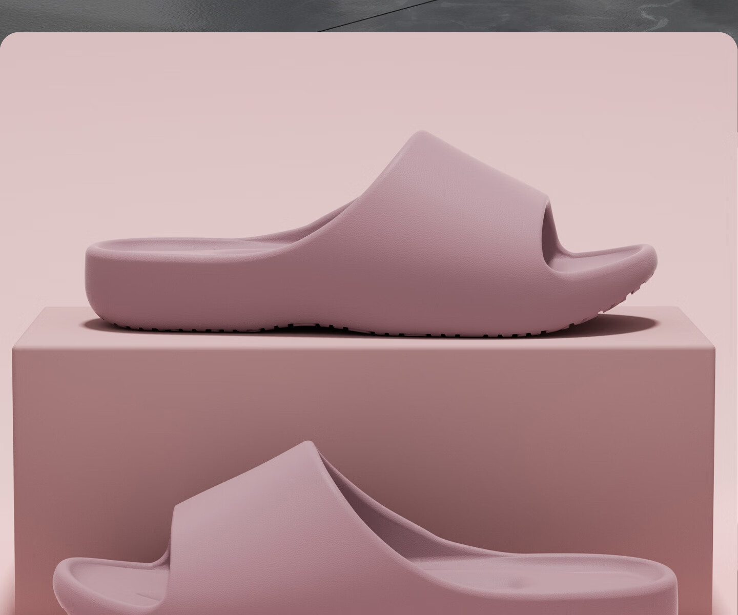 Ganmai Men's Summer Indoor Home Bathroom Non-Slip Arch Support Slippers Purple 36-37 16