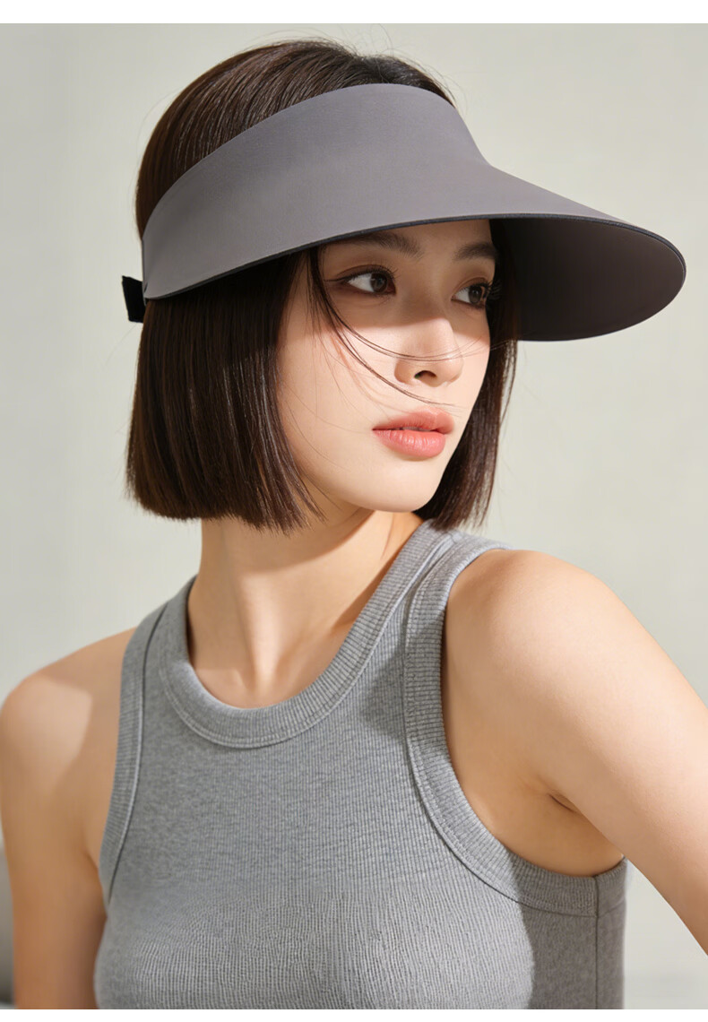 MiiOW Sun Protection Hat for Women, UV-Resistant Seamless Visor Cap, Foldable Wide Brim Sunhat, Summer 2026 13