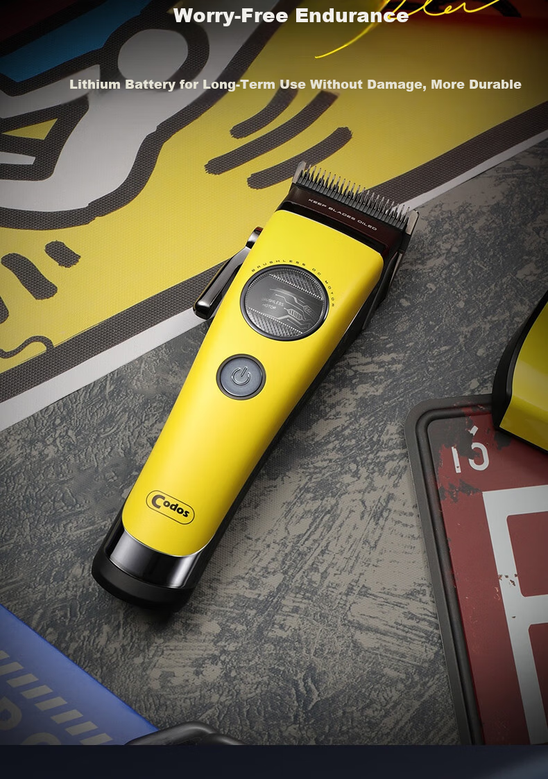 Codos Breakthrough A80 Oil Head Hair Clipper Cordless Brushless Motor Professional Gradient Hair Trimmer Salon Use [Annual Meeting Prize New Year Gift] 8