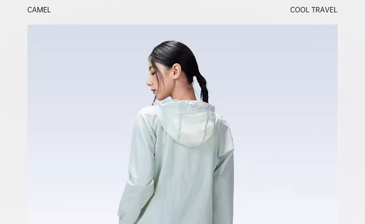 CAMEL Outdoor Original Yarn Sun Protection Jacket 2026 Spring Summer New Unisex UPF1000 Cooling Water-Repellent Sports Jacket O013 39