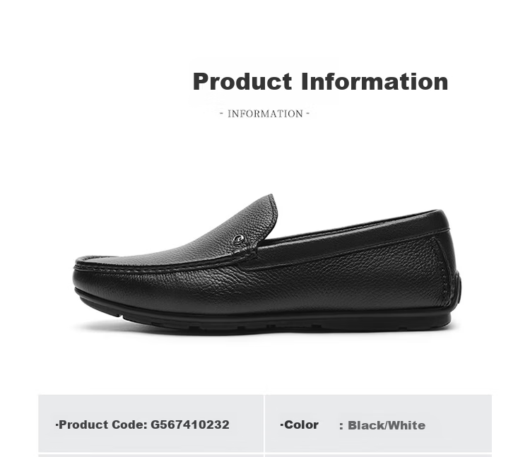 Goldlion Men's Business Casual Suede Slip-On Loafers G567410232BBB White Size 44 16