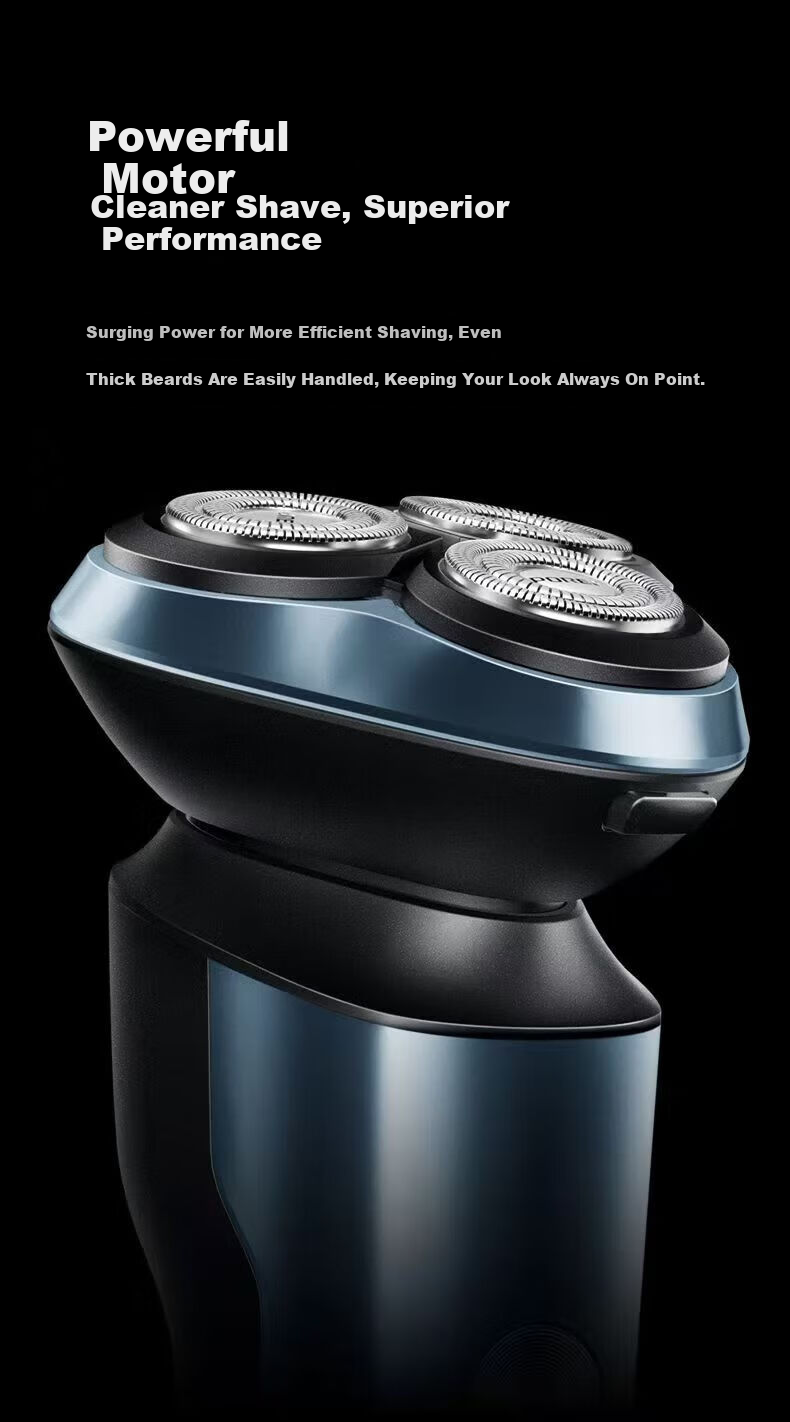FLYCO Borui Series Electric Shaver Anti-Pinch Washable Fast Charging Wet and Dry Beard Trimmer Gift for Boyfriend Father Holiday Birthday New Year PS165 2