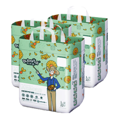 Bubandi [Transparent Traceability] Zhanfangxue Pull-Up Pants L66 Pieces, Baby Diapers, Summer Ultra-Thin Breathable Nappies