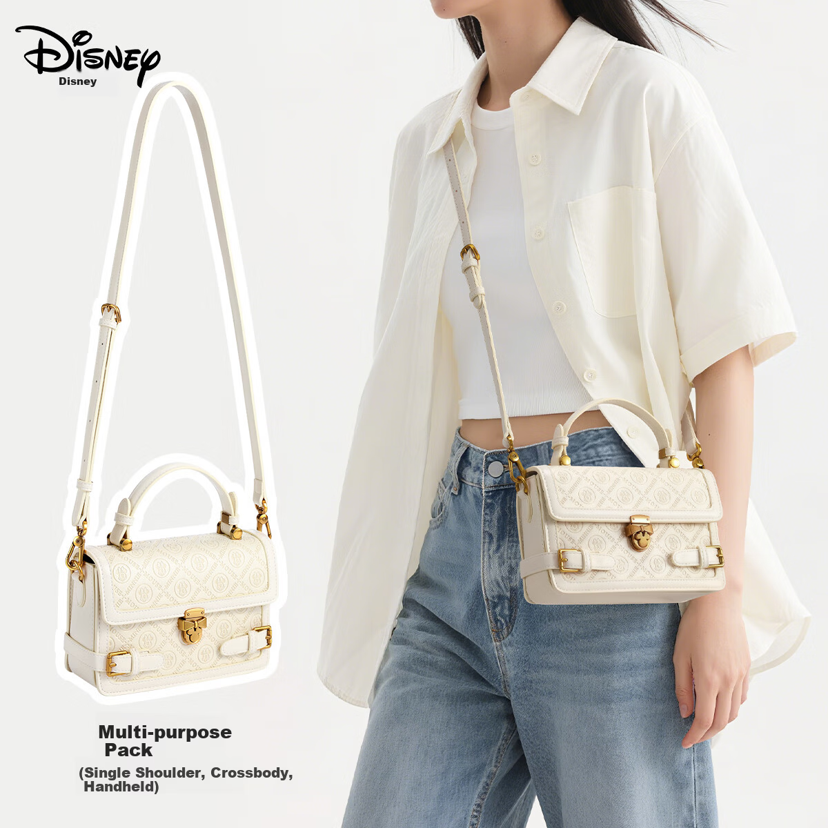 Disney Women's New Luxury Lightweight Niche Crossbody Bag Premium Birthday Gift for Girlfriend Women's Day Goddess Gift