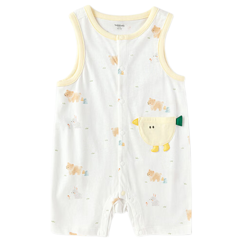 Balabala【balaOne】Baby Romper Infant Jumpsuit 2026 Cute Stylish Fresh Adorable