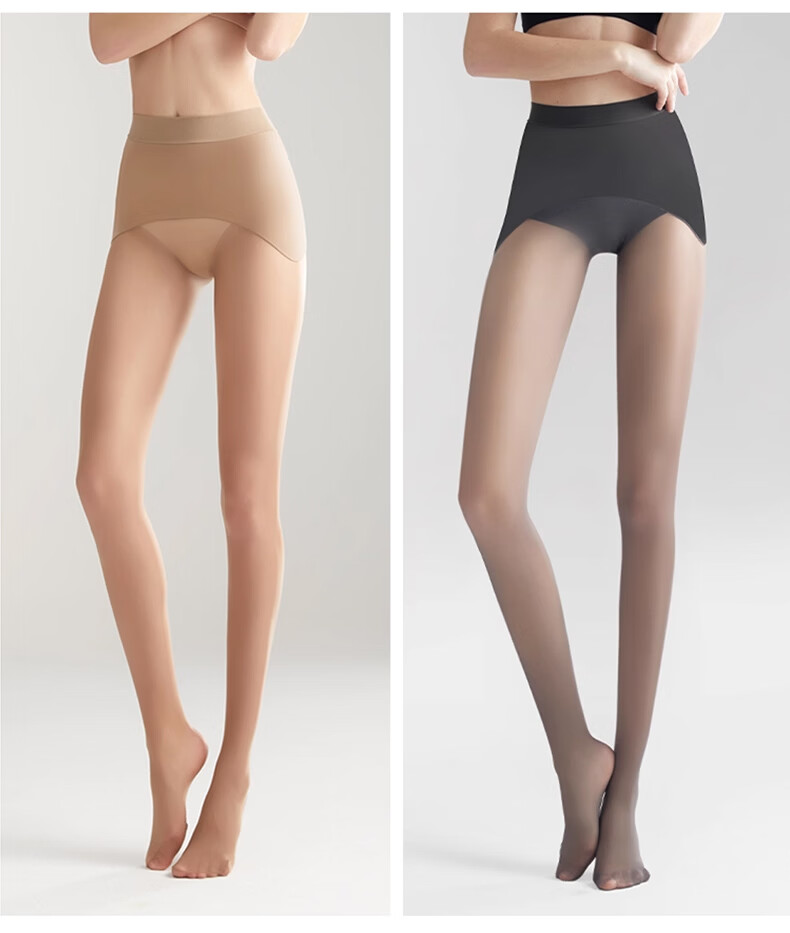 Afandi [1D Matte Thin] Sheer Leggings Spring Summer Breathable Slimming Anti-Snag Skin-Enhancing Pantyhose 28