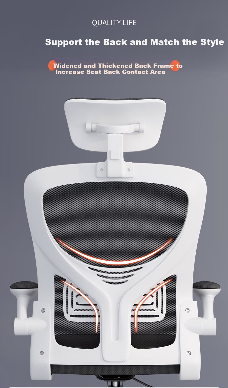 Chibailun Computer Chair, Office Chair, Ergonomic Chair, Home Study Chair, Student Dormitory Adjustable Swivel Chair 9