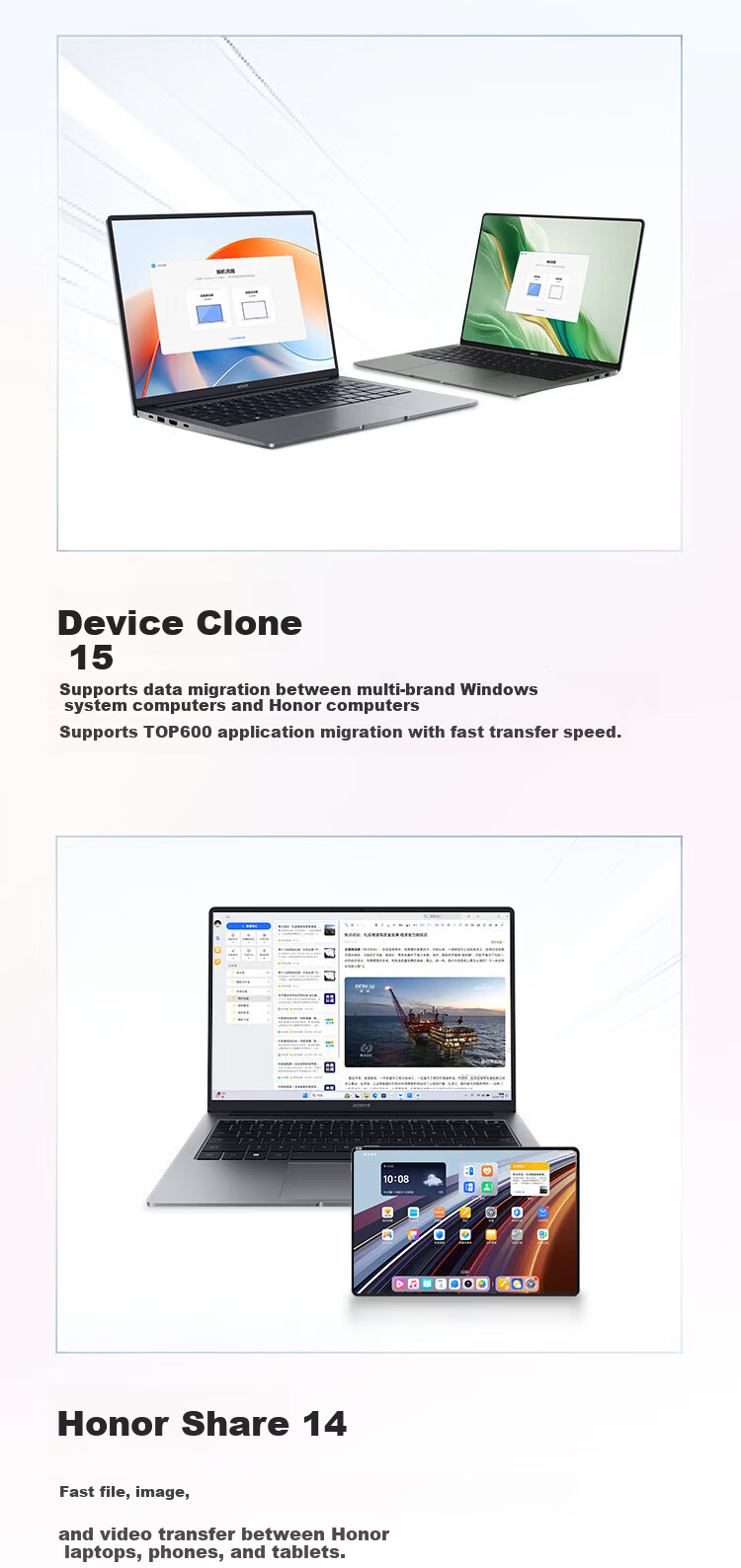 HONOR MagicBook Pro16 2025 AI Lightweight High-Performance Business Laptop U5-225H 32GB 1TB 3K Display Gray with Yihaodian Mouse Pad Set 15