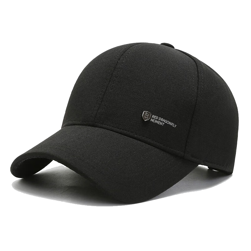Red Dragonfly Men's Casual Baseball Cap Middle-aged and Elderly Outdoor Sun Protection Hat Versatile Sun Hat Fishing Duckbill Cap