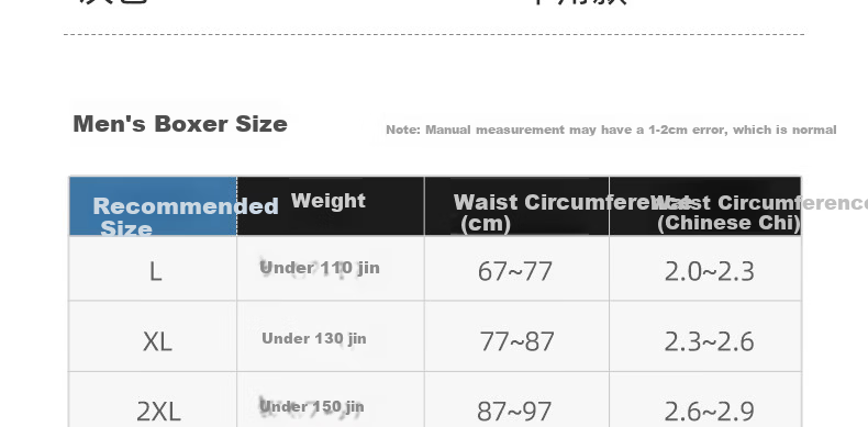 Guxu Disposable Men's Boxer Briefs Plus Size Large 200 Jin Cotton Sterile Daily Use No-Wash Shorts 6 Pieces 7