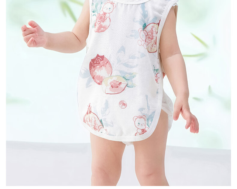 Betis Baby Belly Protector Summer Infant Bellyband Newborn Vest Gauze Clothes Cold Prevention Device 14