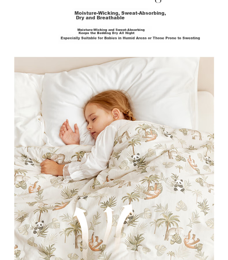 YEEHOO 100% Australian Imported Wool Quilt Baby and Child A-Class Fluffy Warm Autumn Winter Quilt Core 120*150cm 7