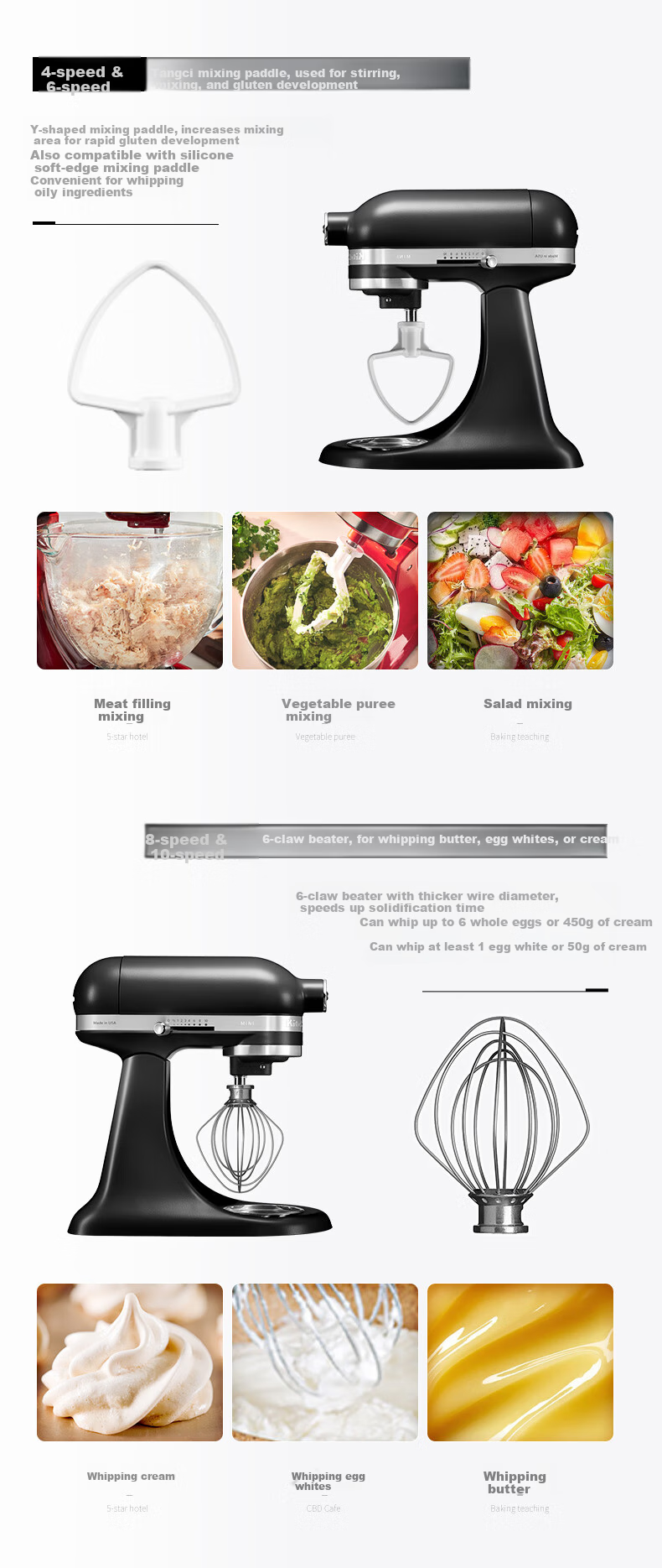 KitchenAid 3.5QT Artisan Mini Stand Mixer Matte Black 5KSM3311XCBM 13