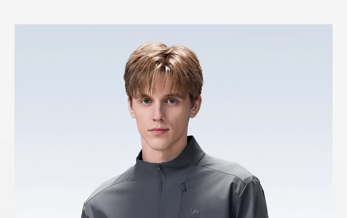 CAMEL Stand Collar Sun Protection Jacket 2026 Spring Summer New Original Yarn Cooling Breathable Sports Casual Short Coat 9006 24