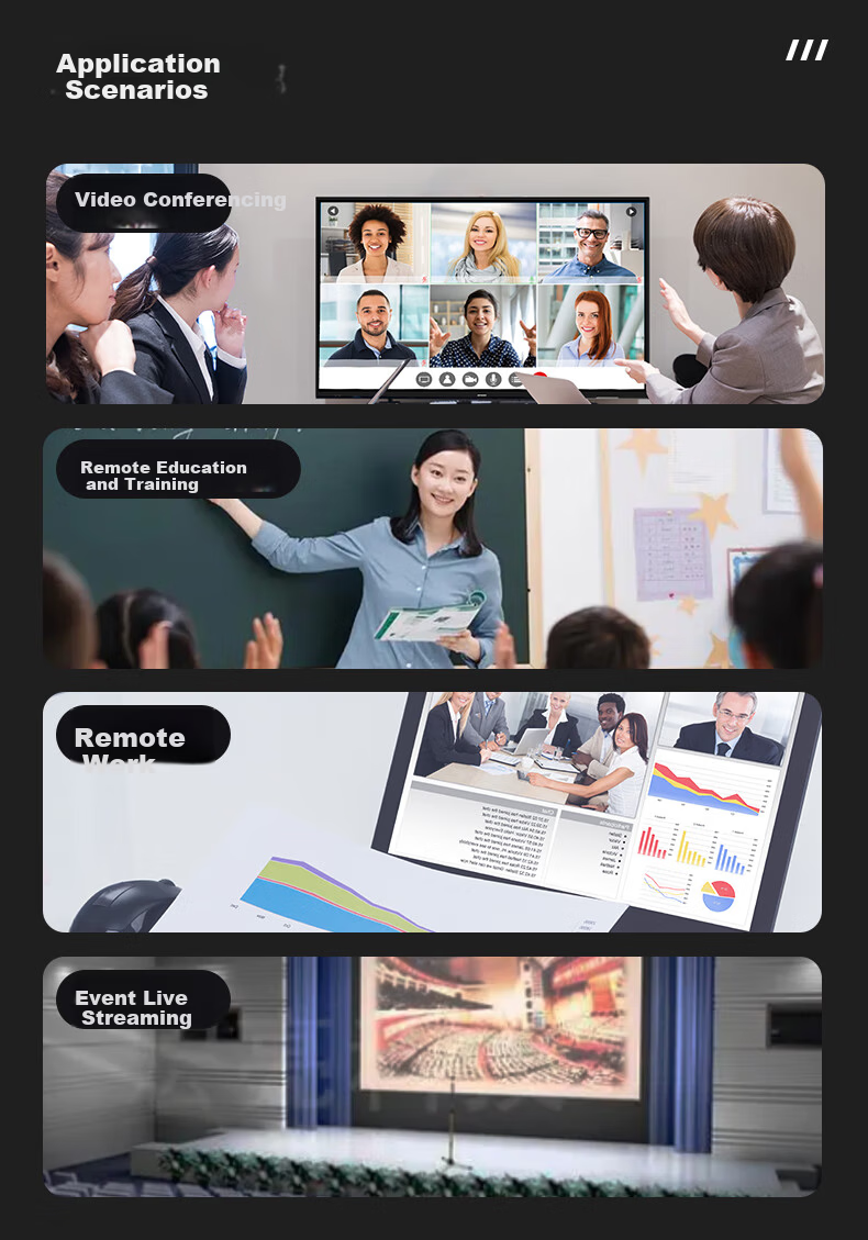 Hikvision Conference Kit Camera 4K HD PTZ 15x Zoom Office Meeting Solution DS-UVC-V132 7
