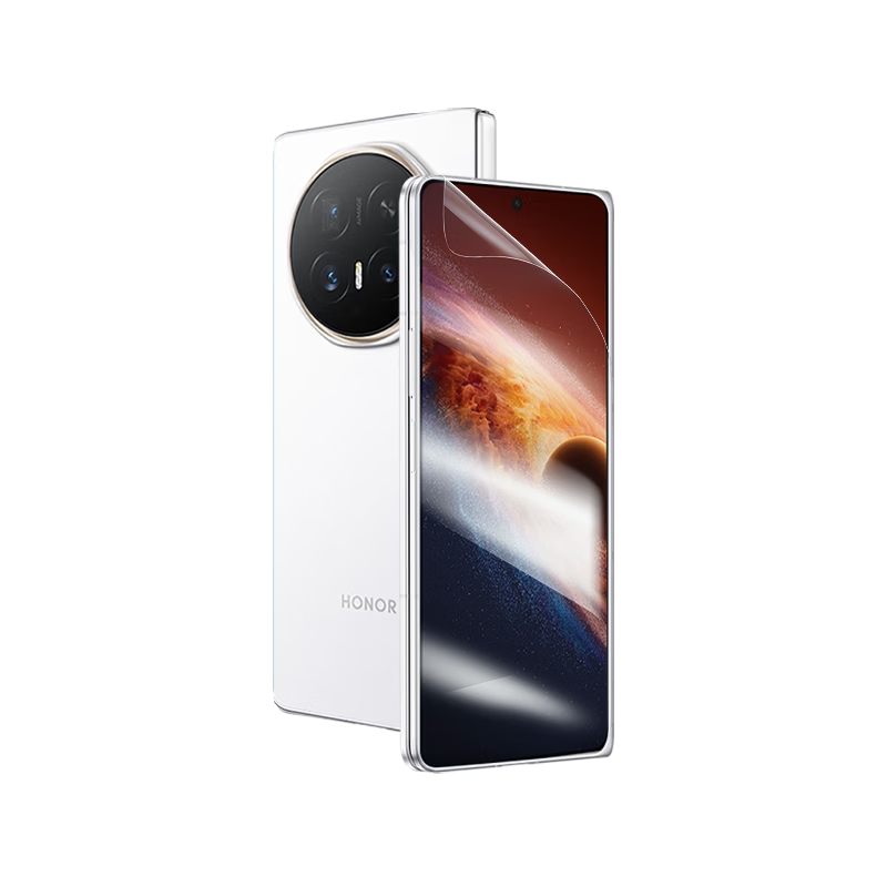 Langling [2-Pack Original Sensation Film] Compatible with Honor Magic V6 Phone Screen Protector Outer Screen Hydrogel Film HD Anti-Fingerprint Scratch-Resistant Drop-Proof Protective Film
