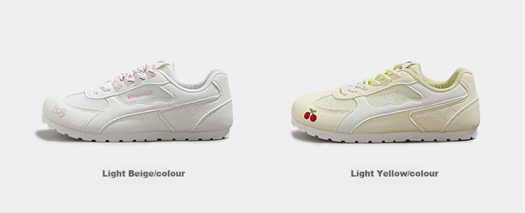 Warrior Women's Spring Autumn Soft Sole Training Shoes Lightweight Casual Student Sports Sneakers Light Green Leather 36 5