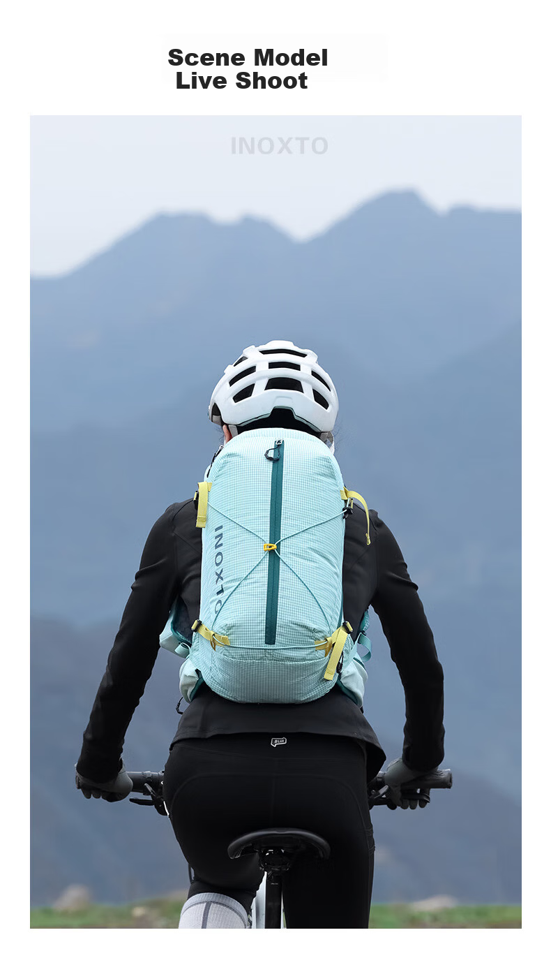 INOXTO 20L Lightweight Backpack - Lightweight Comfortable Breathable Outdoor Hiking Urban Cycling Bag 617 Twilight Purple 1