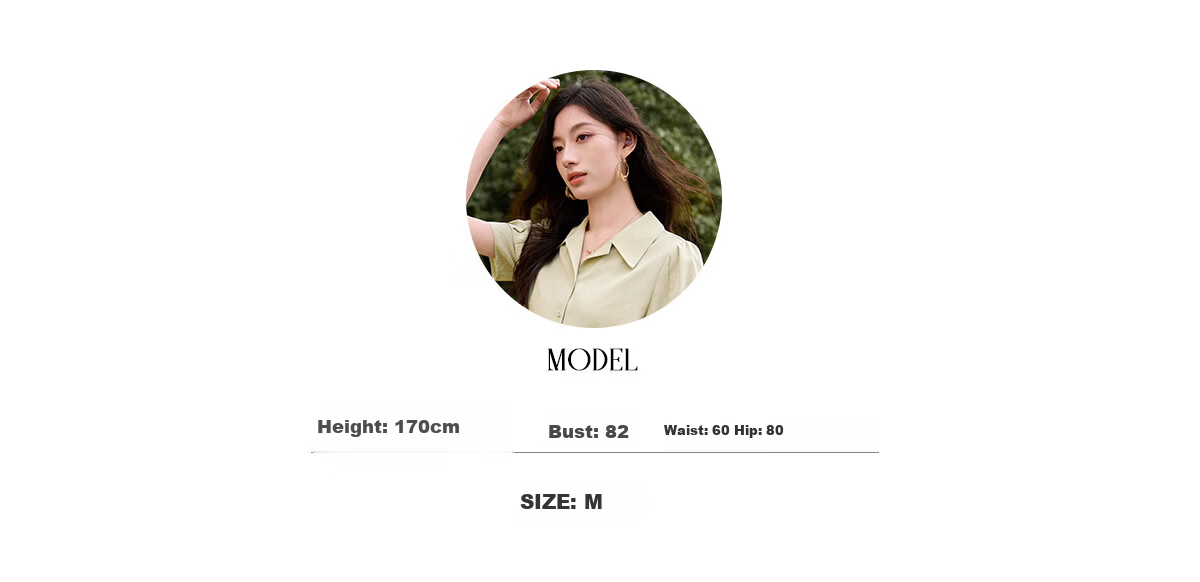 Chushen Summer Short Sleeve Shirt Women Fashion Lapel Design Commuter Casual Blouse S52S004 Light Yellow L 9