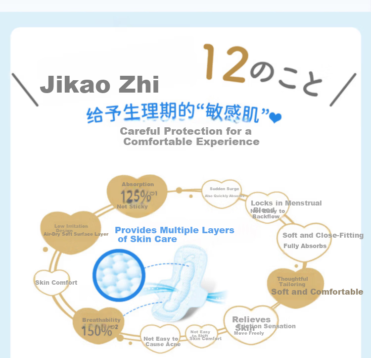Laurier Kao Japan Imported Sanitary Napkins Day Use Sensitive Skin Thin Breathable F25cm 3 Packs 51 Pieces Total 2