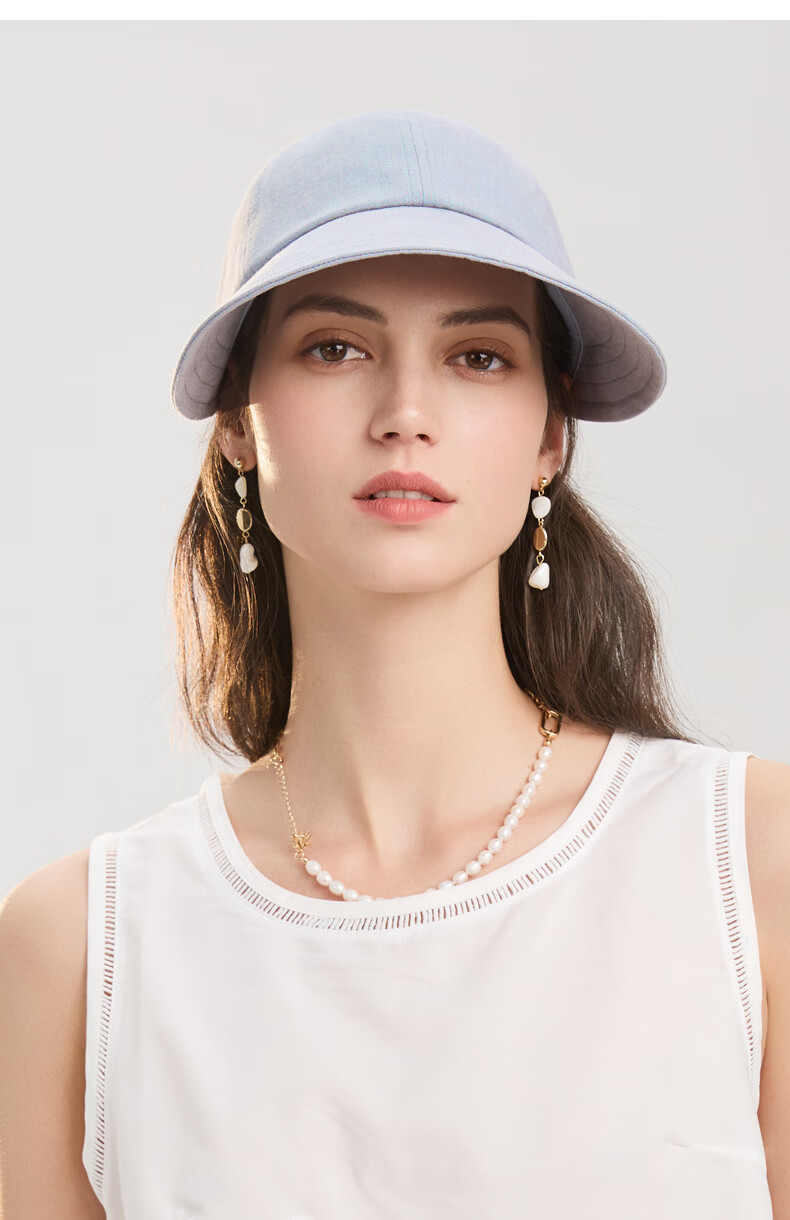 ELLE Women's Wide Brim Sun Hat, Versatile UV Protection, Face-Slimming Effect, Outdoor Sun Hat, Gift Idea 17