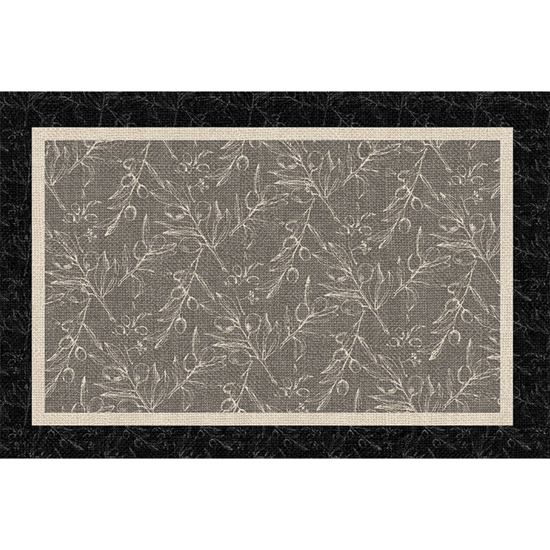 STIMANNI CITY·MANNI Modern Luxury Non-Slip Doorstep Mat Thickened Loop Pile Entrance Rug for Entryway and Shoe Changing Area