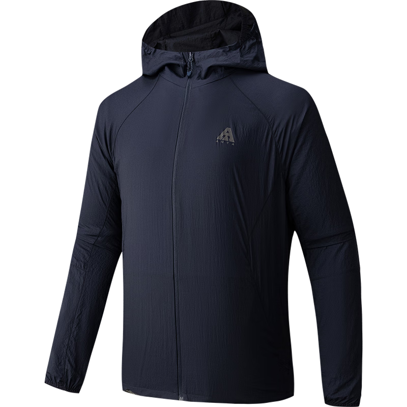 Anta [Wang Yibo Edition] Light Shell 3.0 Sun Protection Jacket | Outdoor Lightweight Ice Silk Skin Jacket Summer Hooded Coat