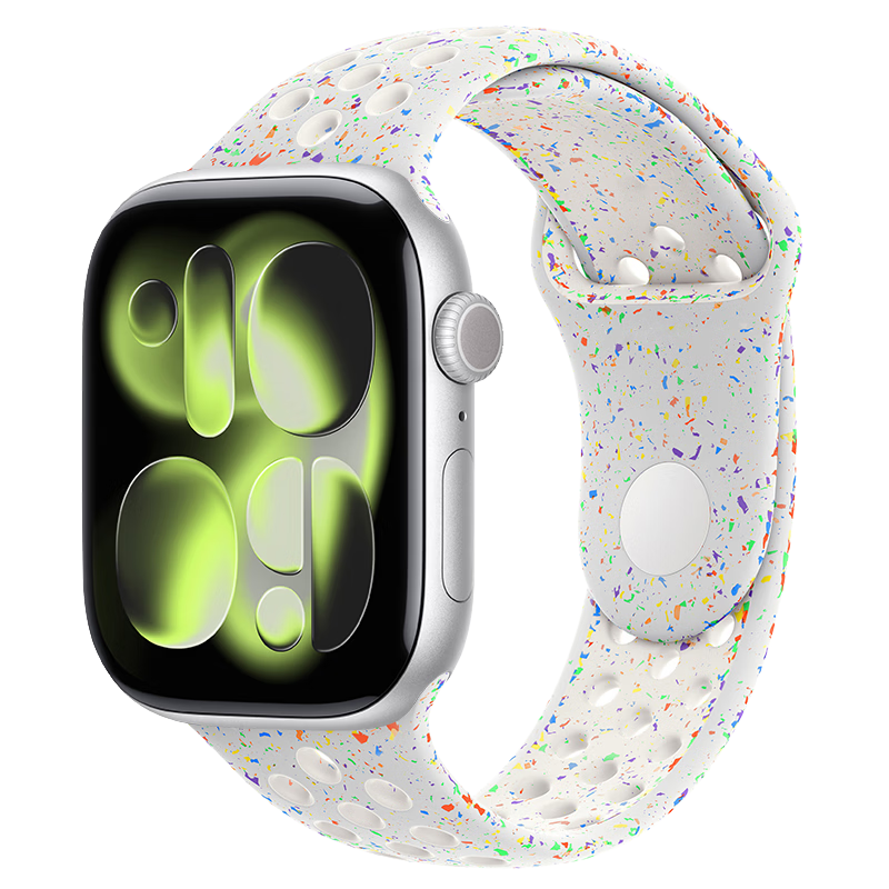 BHO Compatible Apple Watch Band for Apple Watch S12/S11, Breathable Sports Strap, IWatch S10/S9/8/7/6/SE3/Ultra4/3/2 Silicone Watchband
