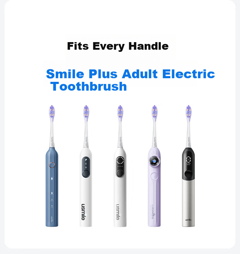 Usmile Smile Plus Electric Toothbrush Head [New] Agile Orthodontic 3.0 Brush Head Advanced Orthodontic Design Targeted Bracket Corner Cleaning 2