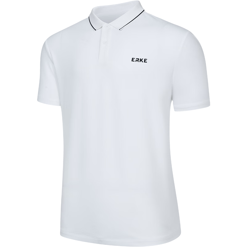 Hongxing Erke Summer Sports Short Sleeve Polo Shirt Outdoor Ice Cool Casual Men's Light Business Micro Collar T-Shirt
