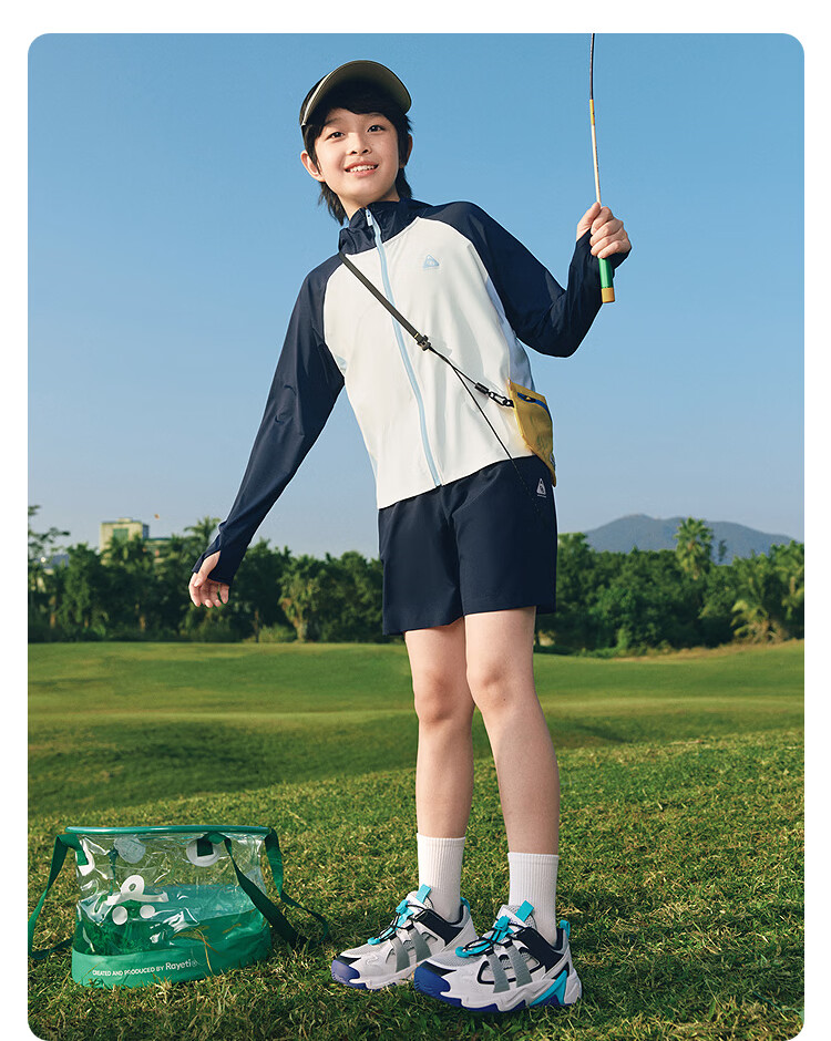 Balabala Kids Sun Protection Jacket Boys Girls Lightweight Summer Cool Shirt Portable UPF50+ 2026 New Model 30