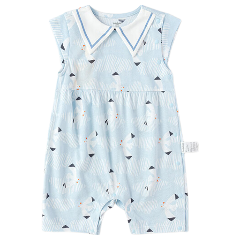 Balabala [balaOne] Baby Romper Infant Jumpsuit 2026 Fresh Natural Cute Adorable