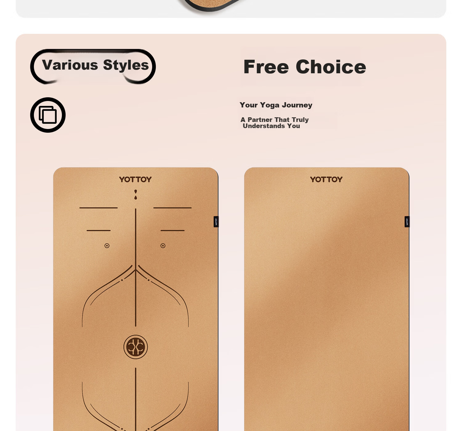 Yottoy Cork Natural Rubber Yoga Mat Fitness Mat Home Use 2025 New Professional Non-Slip Shock Absorption Silent Thickened Sports Mat 21